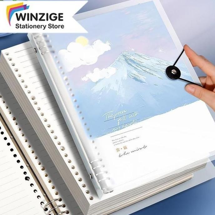 Winzige  Notebook A5 B5 Binder Buku Buku Diary Aesthetic Tulis Sekolah Buku Catatan Note Book Aesthe
