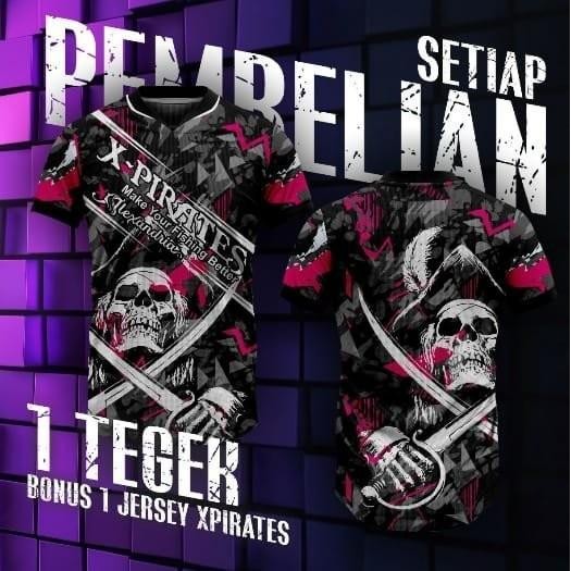 Joran Tegek X-Pirates Alexandria Ikan Fishing Rod