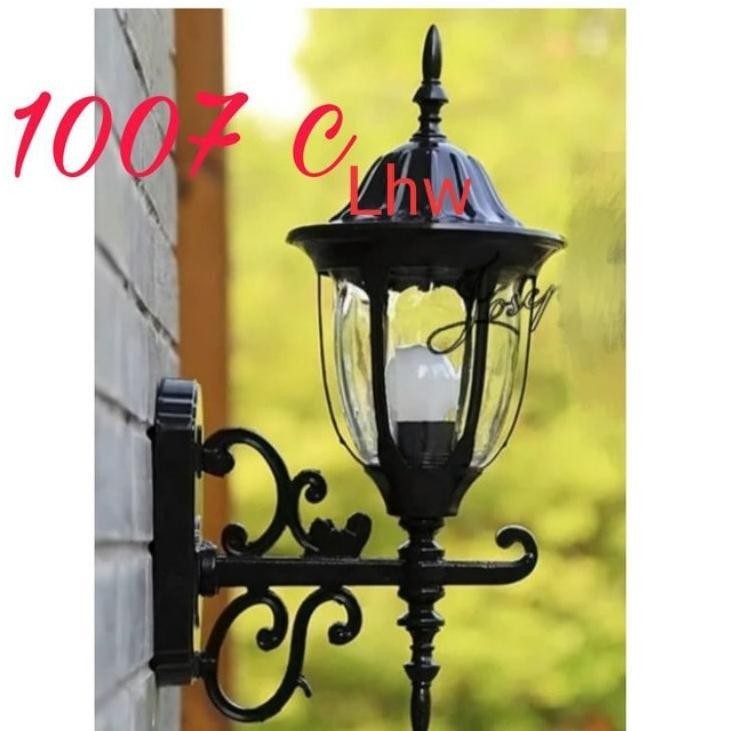 Terlaris Lampu Hias Dinding Klasik Outdoor Indoor 1007C Dekorasi Teras,Balkon,Garasi,Cafe 1018
