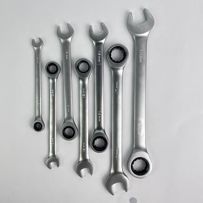 rachet ringpas APR JAPAN kunci set ring pas 7pc koper 8mm - 19mm