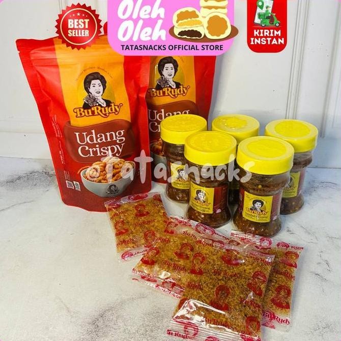 

Paket Sambal Bu Rudy K : 2 udang + 5 bawang