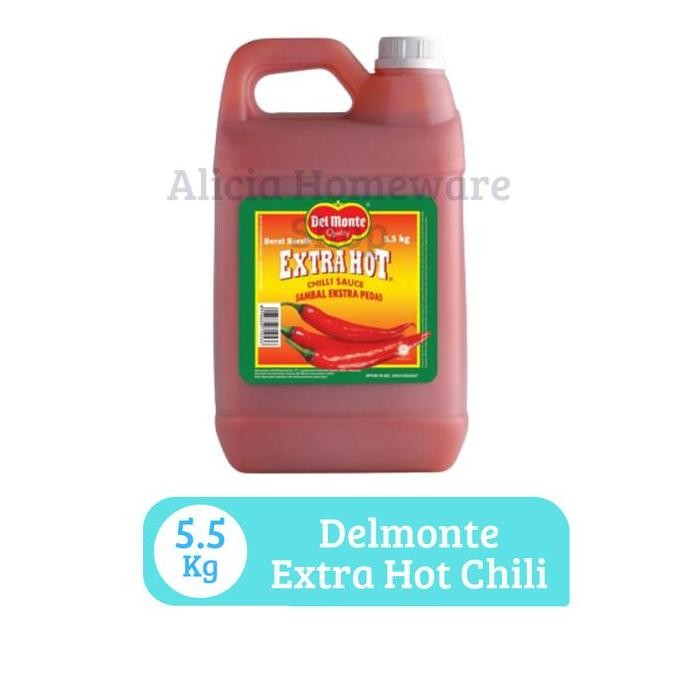 

Delmonte Extra Hot Chilli SauceSambal Extra Pedas 55kgjrgn