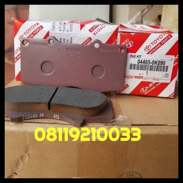 TERMURAH BRAKE PAD KAMPAS REM DEPAN HILUX 04465-0K090 