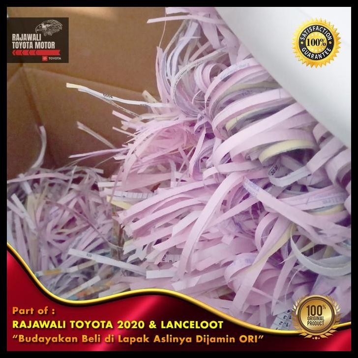 

BEST DEAL POTONGAN KERTAS PAPER SHREDDER SERUT TEBAL CACAH GANJALAN PACKING !!!!!!