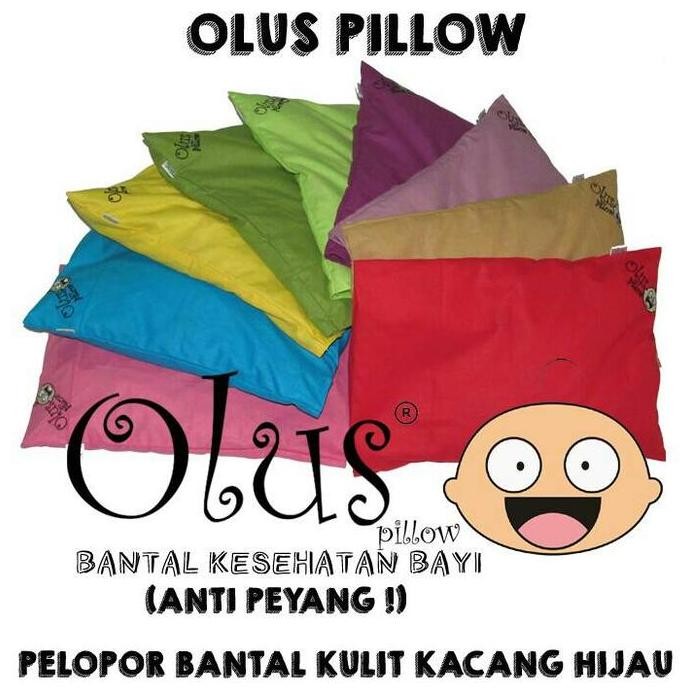 Grosir Olus Pillow/Bantal Anti Peyang/Bantal Kulit Kacang