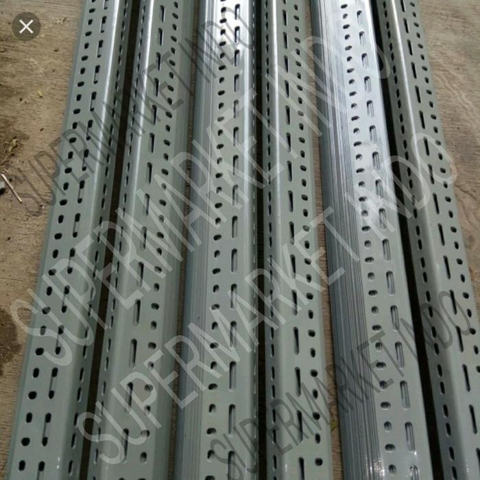 Besi Rak Siku Lubang 4X6 4M Rack Siku Lobang 4 X 6 4 Meter 2Mm Original Dan Terpercaya