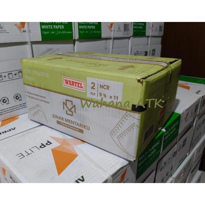 

TERLARIS - Continuous form sinar mentari ukuran wartel 9,5:2 x 11:2 2 ply