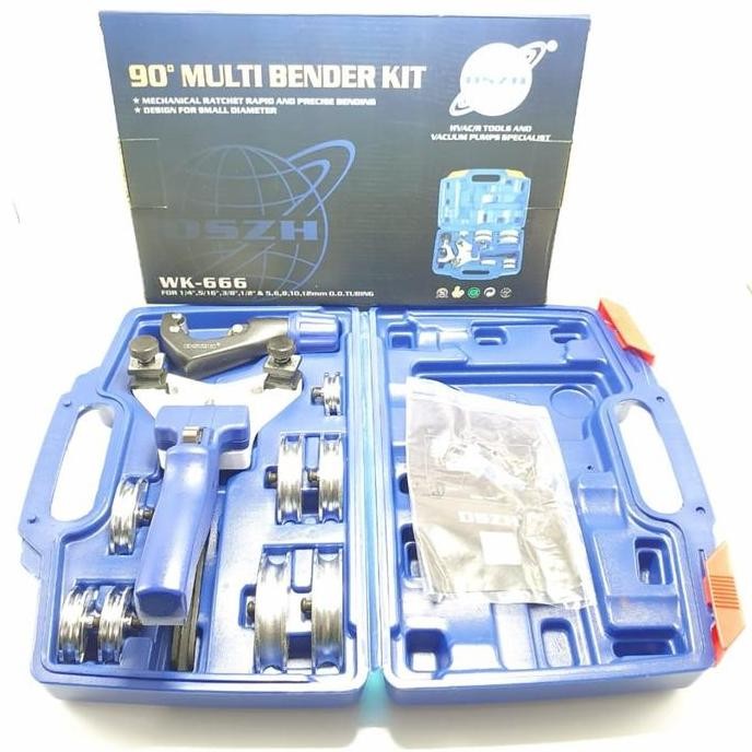 NEW TUBE BENDER MULTI/UNIVERSAL WK-666 (1/8 - 3/16)