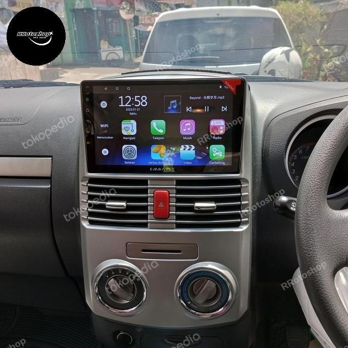 BEBAS ONGKIR - Head Unit Tape Android Mobil Rush Terios 9 Inc Double Din Headunit