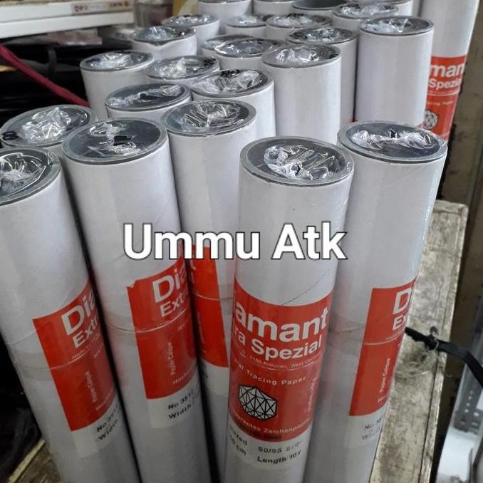 

TERLARIS - Kertas Kalkir Panjang 10 Yard x 100cm