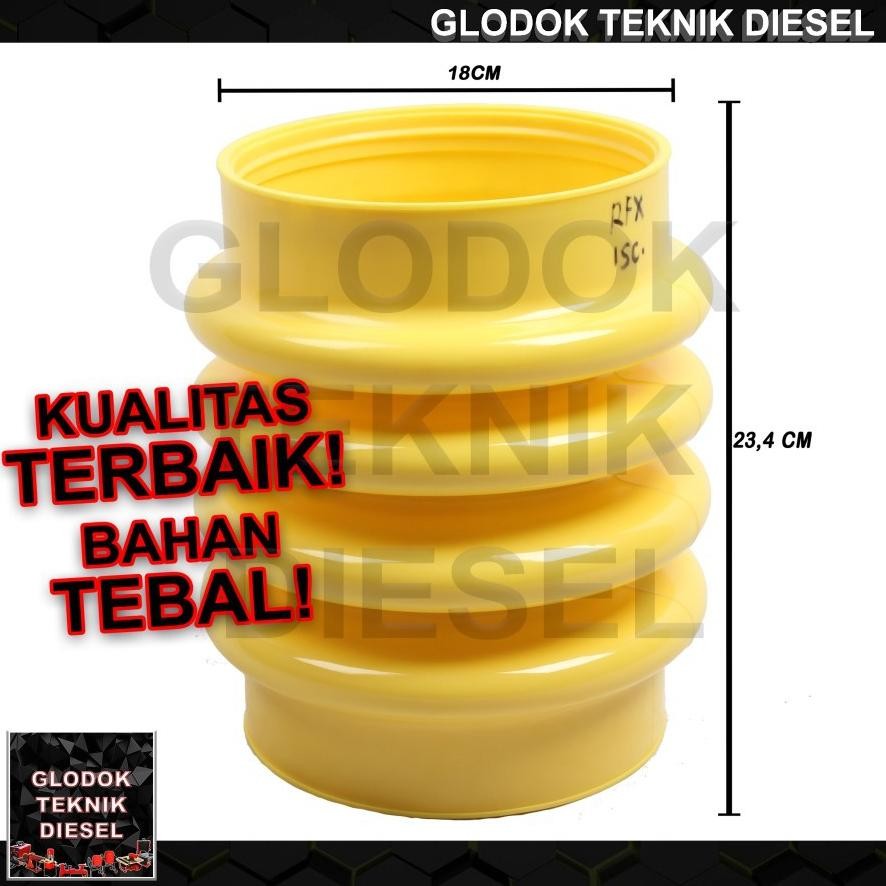 KARET SPIRAL BELLOW STAMPER KUDA / BELLOW KARET STAMPER KUDA