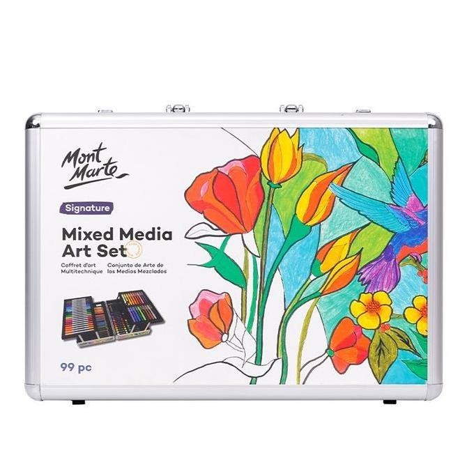 

OHSOME - MONT MARTE MIXED MEDIA ART SET ALAT GAMBAR/MEWANAI 99 PCS