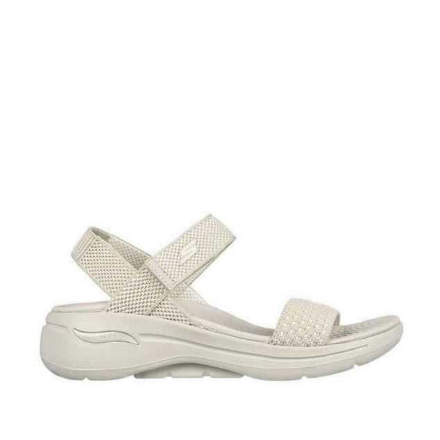 BEST SELLER Skechers Sepatu sandal Wanita go Walk Arch FitSandal - Natural Ori