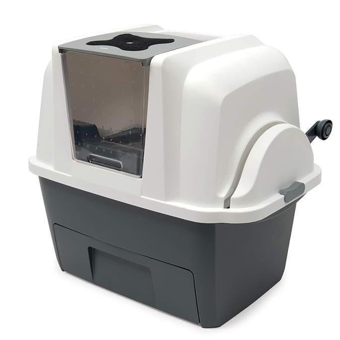 Toilet Kucing Otomatis Pet Toilet Catit SmartSift Cat Pan