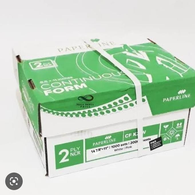 

TERBARU - Kertas Continuous Form 14 7/8 x 11" 2ply - Paperline
