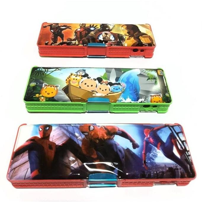 

Harga Grosir ( 1Lusin/12Pcs ) Kotak Pensil Motif +Kalkulator Dan Serutan Pensil Cc-7806