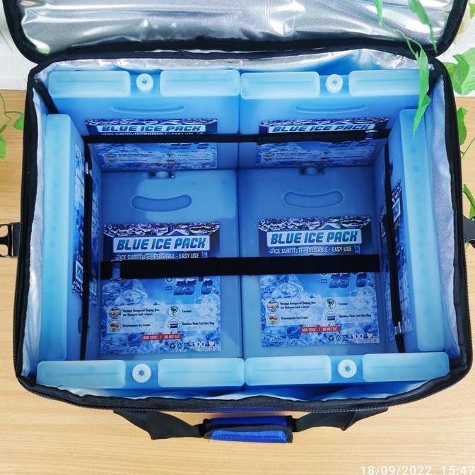 Cooler Bag Tera Tas Ice Cream 8 Liter Box Ice Cream Full Set