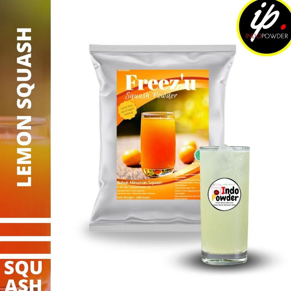 

SQUASH Bubuk Minuman LEMON 1Kg - Bubuk LEMON 1Kg - LEMON Bubuk 1Kg - LEMON SQUASH POWDER Nugi