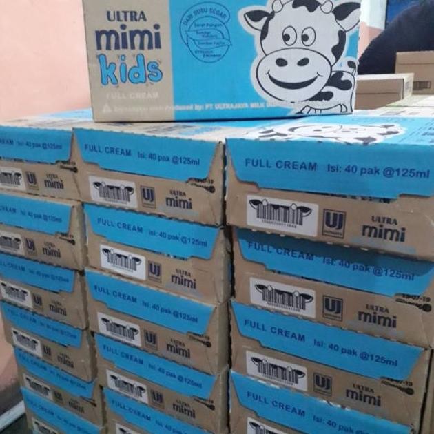 

Susu Ultra Mimi Full Cream Ukuran 125 ML Isi 40 PCS Nugi