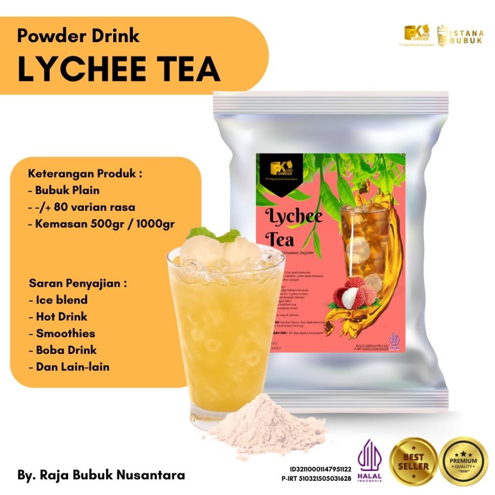 

Bubuk Leci Tea 1Kg Bubuk Lychee Tea 1kg, Bubuk Minuman Lychee Tea 1Kg Nugi