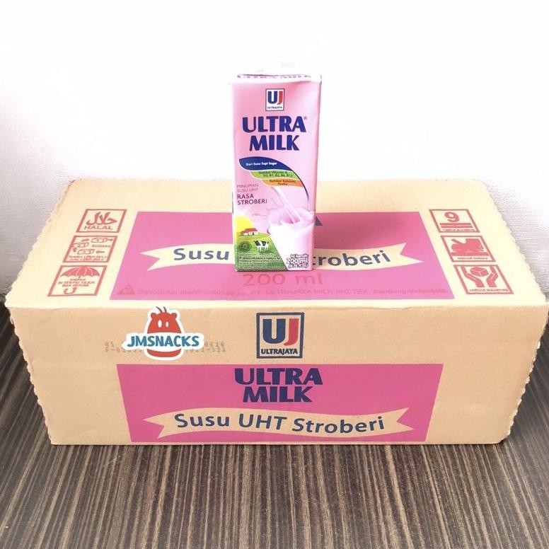

[PROMO!!] Ultra Milk Dus 200ml Isi 24 Pcs - Susu Ultramilk Grosir Nugi