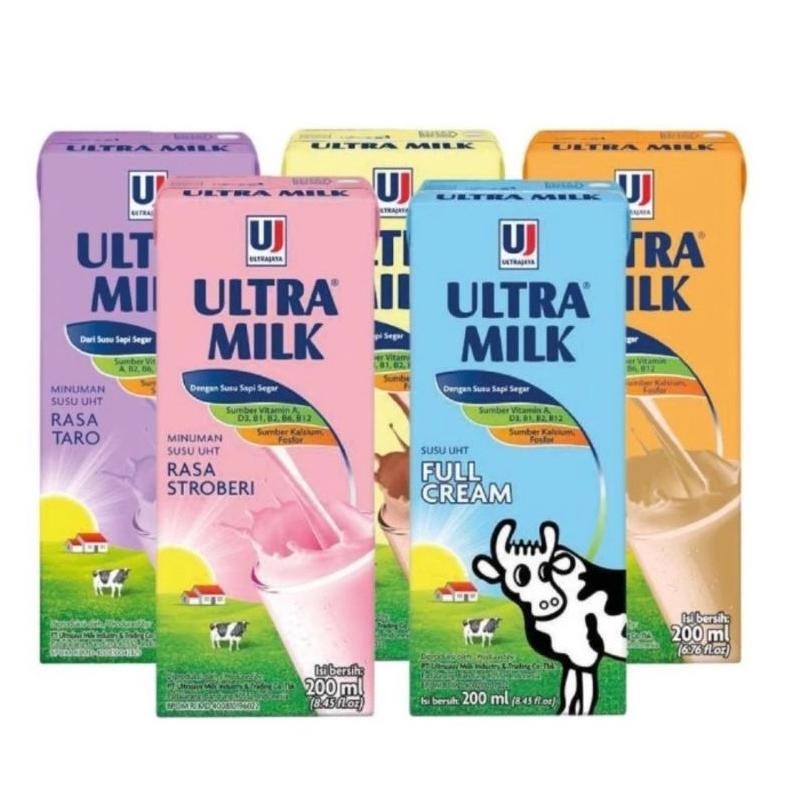 

1 DUS Susu UHT ULTRAJAYA 200 ml 1 DUS Susu Ultra 200 ml Nugi