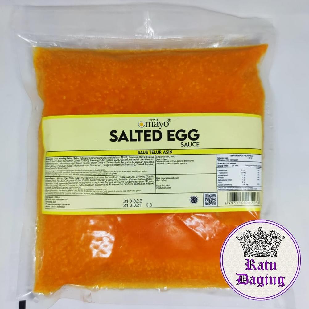 

SALTED EGG Sauce / Saos Telur Asin @500gr - Resto Quality Nugi