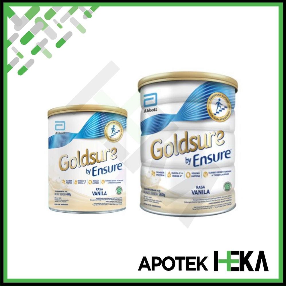 

Goldsure by Ensure 380 g / 800 g - Susu Nutrisi Dewasa Masa Pemulihan Nugi