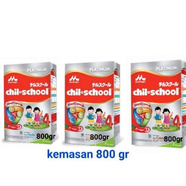

Chil school platinum vanila/madu/coklat 800gr Nugi