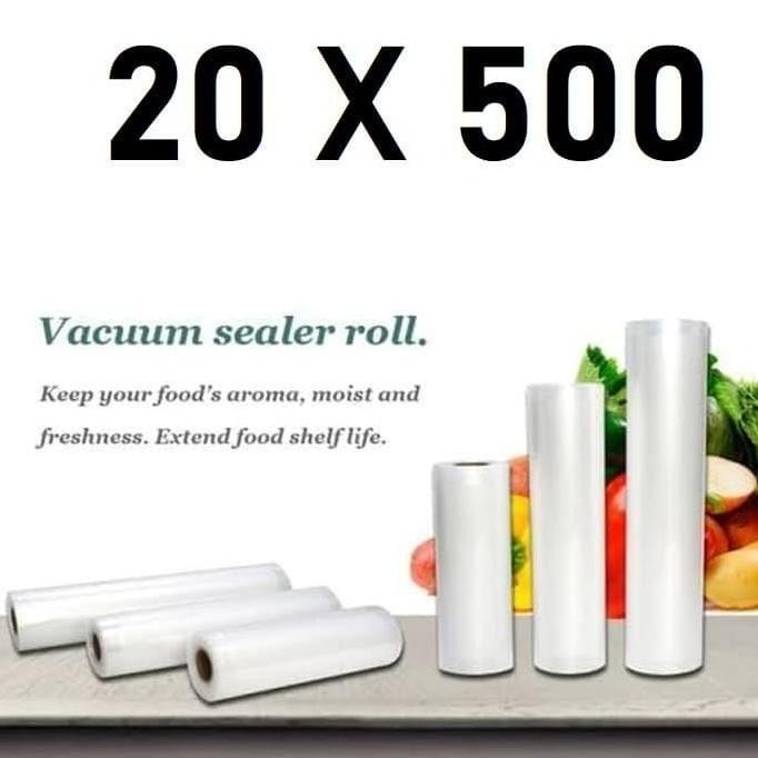 HL Plastik Vacuum Sealer Emboss Roll 20x500cm