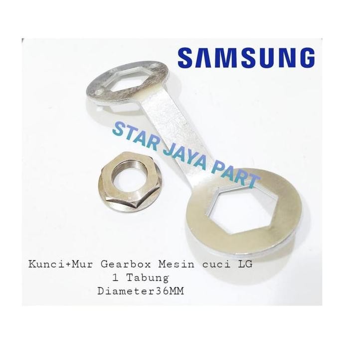 Kunci Gearbox + Mur Gearbox mesin cuci Samsung 1 tabung / Top Loading HARGA SPESIAL