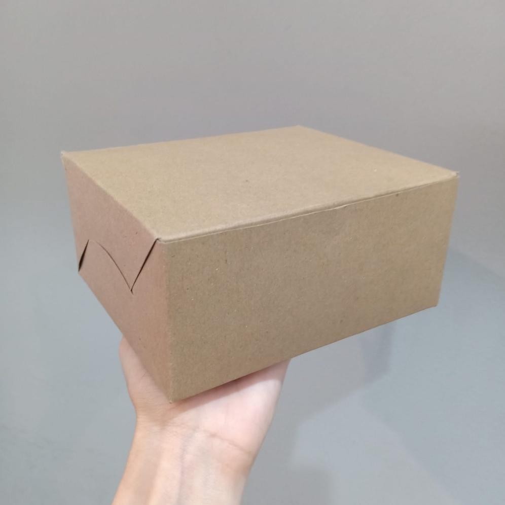 

Box Kraft Snack 16 x 12 R5 / Dus Cemilan 14 x 10 R3 / Dus Snack / Kotak Makan Take Away Tebal Nugi