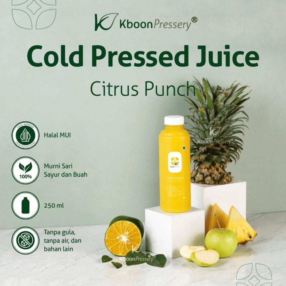 

Cold Pressed Juice Citrus Punch 250 ml Nugi