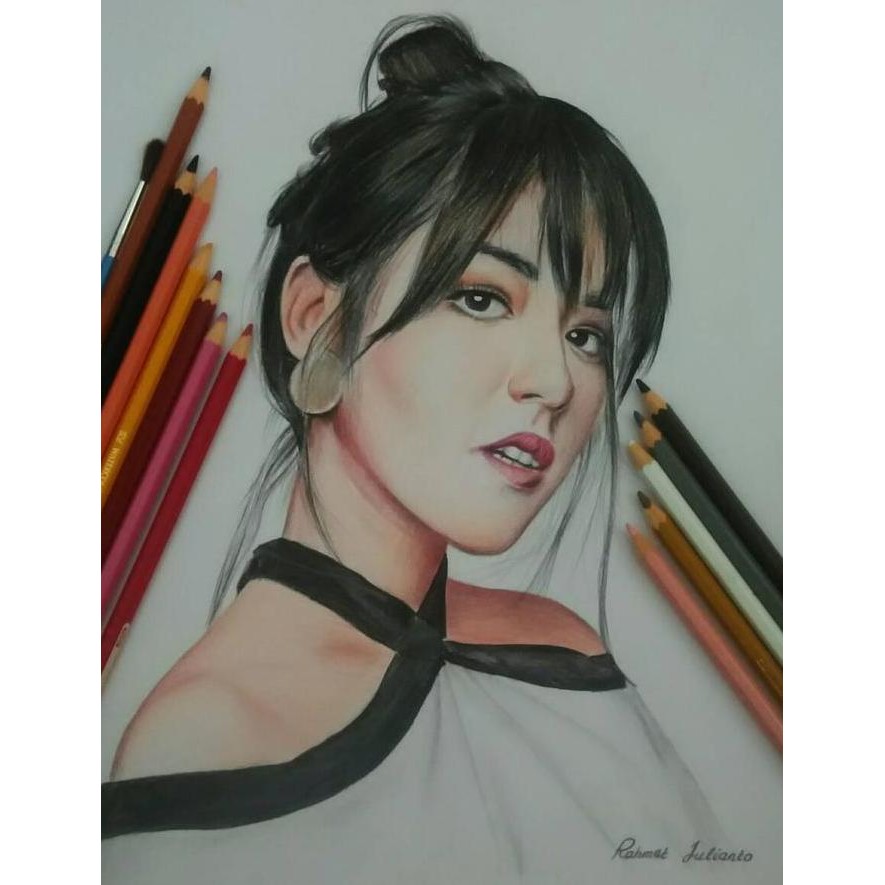 Jasa Lukis Sketsa Wajah (Media Pensil)