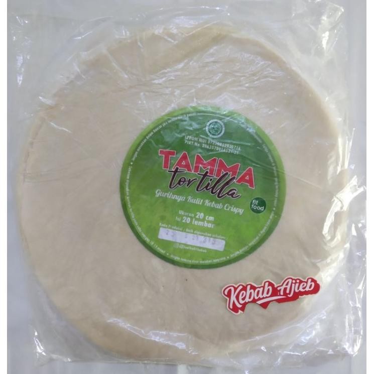 

TAMMA Tortilla Mini 20cm , Kulit Kebab Nugi