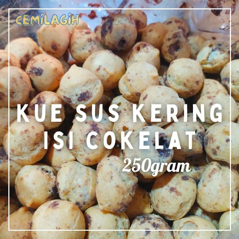 

KUE SUS MINI KERING ISI COKELAT Nugi