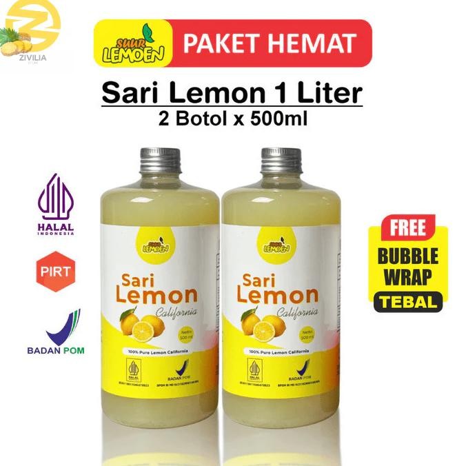 

Sari Lemoen Untuk Diet Paket 500 + 500 ML / Suur Lemoen - Sari Lemon Murni 1 Liter By Suur Lemoen Nugi