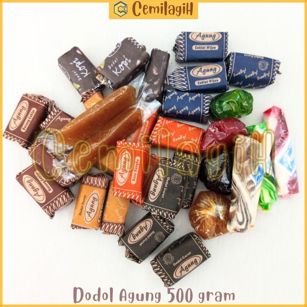 

Dodol Garut Asli Kualitas Premium 500gr makanan manis dodol agung Nugi