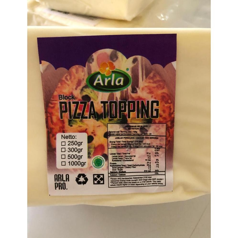 

Keju Mozarella Arla Halal 250gr Pizza Topping Nugi