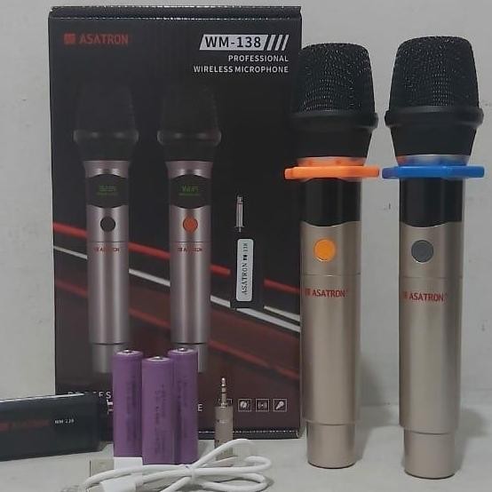 MIC Wireless untuk Speaker Asatron HT 8871 UKM