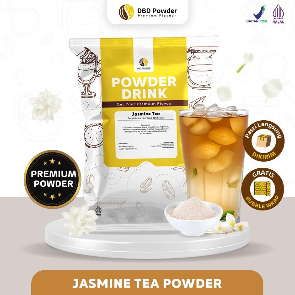 

Bubuk Minuman Teh Melati - Powder Jasmine Tea Nugi