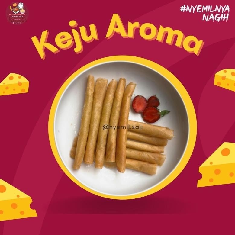 

Keju Aroma Nyemilsaji Isi 10 Pcs Nugi