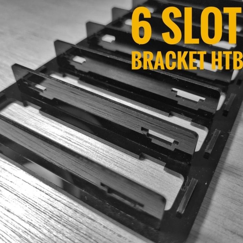 Bracket Dudukan HTB 6 Slot Glossy Nugi