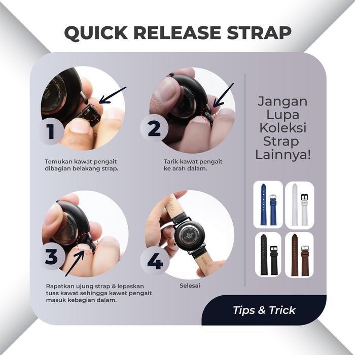 Chronox Jam Tangan Pria Kulit Analog - Cx1006 Everlast