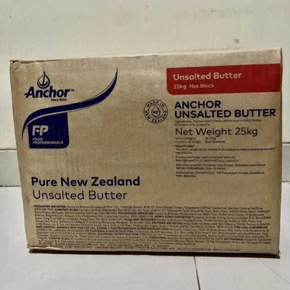 

Anchor Unsalted Butter Repackage 500gr Exp 2026 Nugi