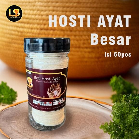 

Hosti Ayat Besar Botol (isi 60pcs) Nugi