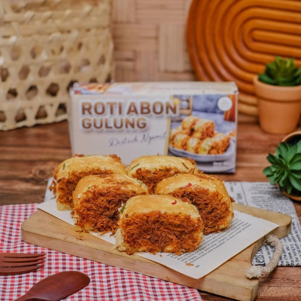 

Roti Abon Gulung Original Distrik Ngemil Asli Bandung Isi 5pcs Nugi