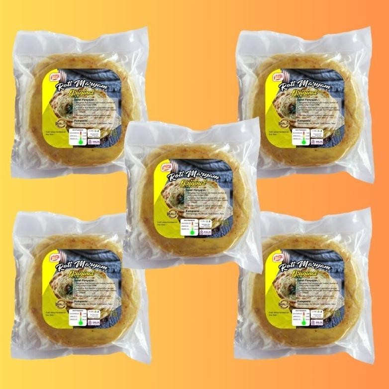 

[PAKET 5 PACK] ROTI MARYAM ORIGINAL Nugi