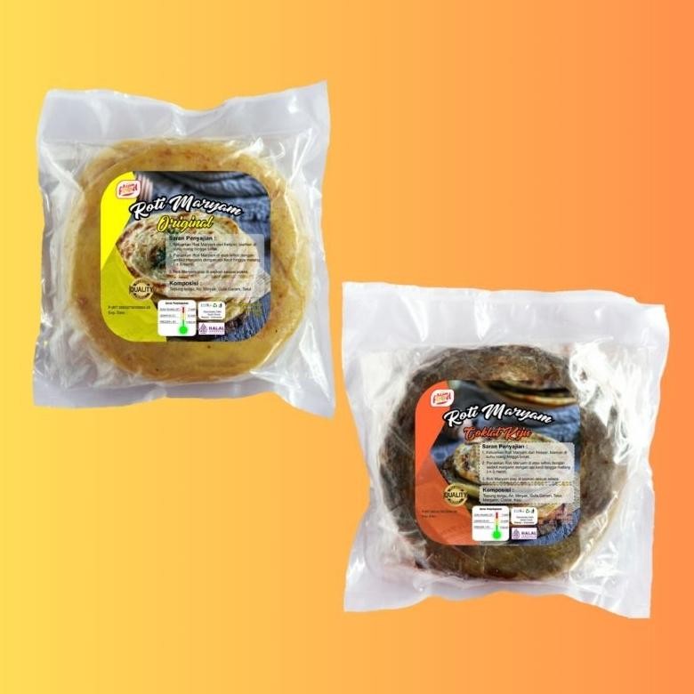 

[PAKET 2 MIX] ROTI MARYAM ORIGINAL & COKJU Nugi