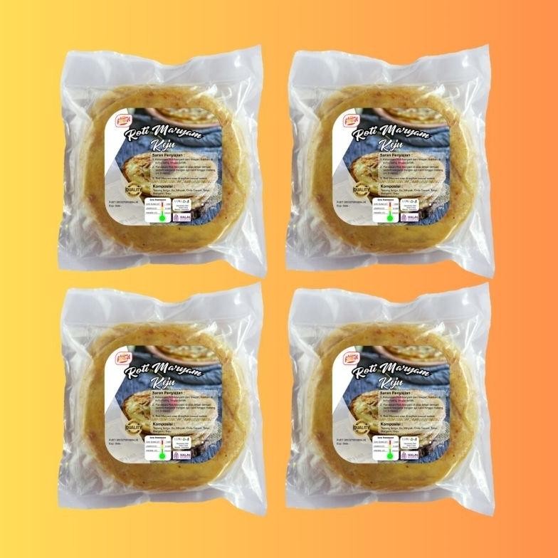 

[PAKET 4 PACK] ROTI MARYAM KEJU Nugi